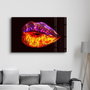 Wallity Pintura Decorativa de Vidrio Templado Multicolor 46 x 72 cm